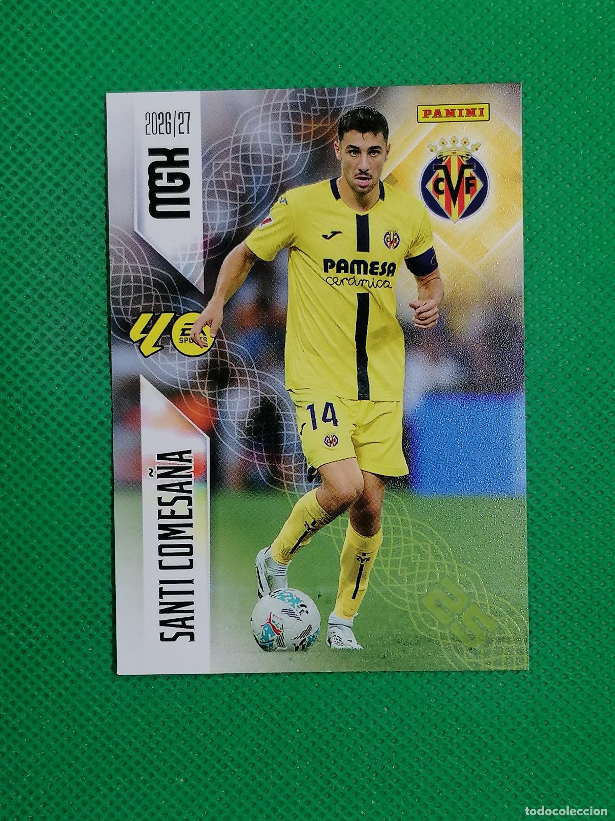 Cromos de f&uacute;tbol: 370 SANTI COMESA&Ntilde;A VILLARREAL ⚽ MEGACRACKS LIGA 2026 2027 26 27 ⚽
