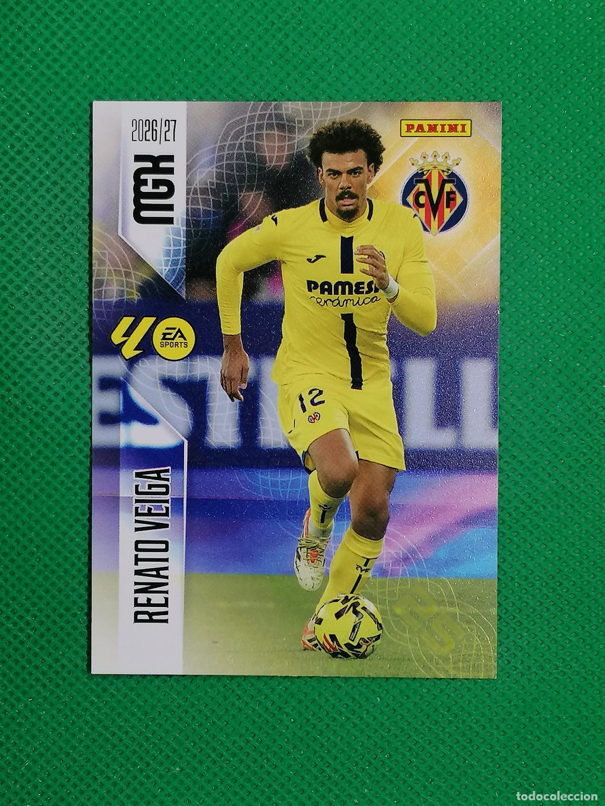 Cromos de f&uacute;tbol: 368 RENATO VEIGA VILLARREAL ⚽ MEGACRACKS LIGA 2026 2027 26 27 ⚽