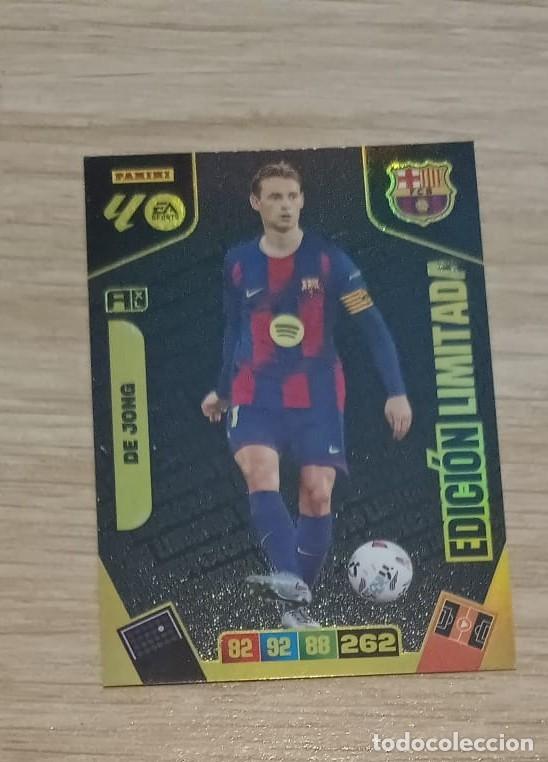 Cromos de f&uacute;tbol: Frenkie De Jong Edici&oacute;n Limitada Adrenalyn 25-26