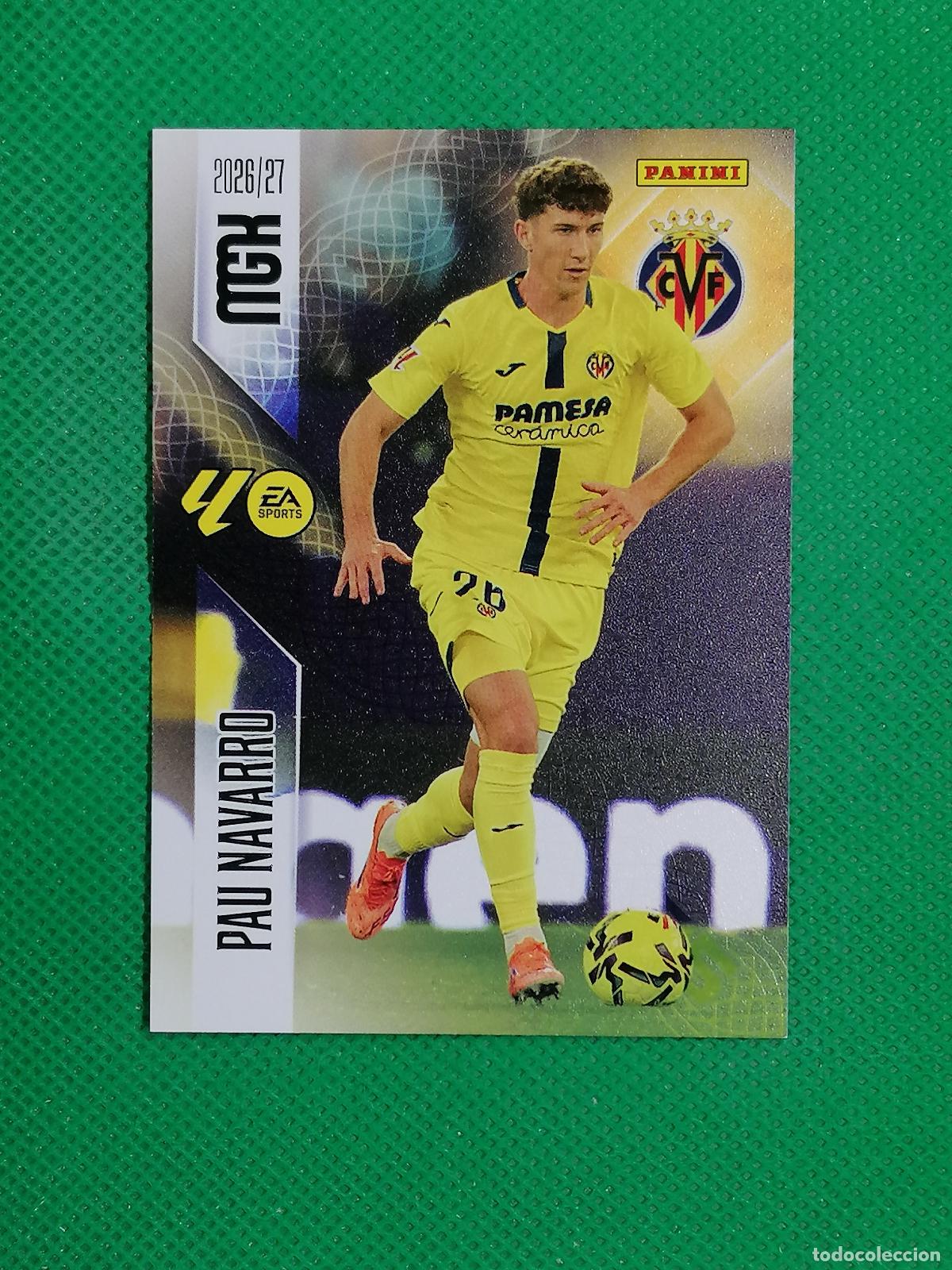 Cromos de f&uacute;tbol: 365 PAU NAVARRO VILLARREAL ⚽ MEGACRACKS LIGA 2026 2027 26 27 ⚽
