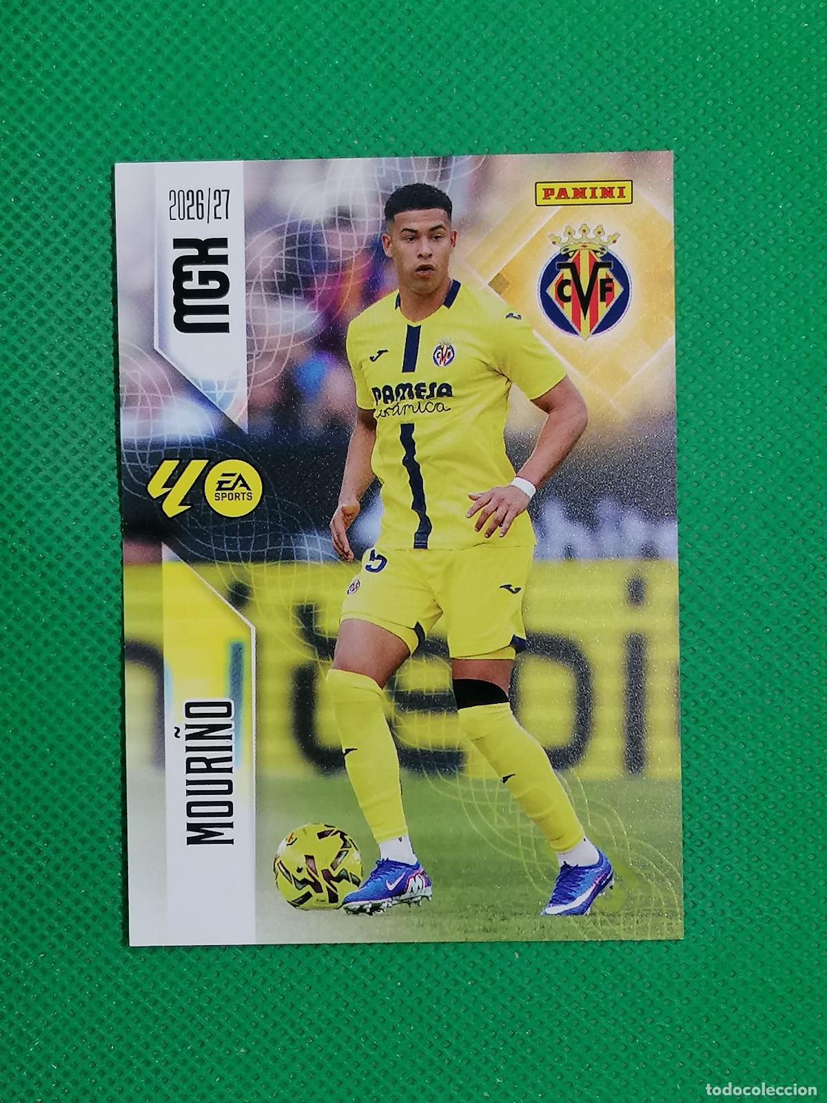 Cromos de f&uacute;tbol: 364 MOURI&Ntilde;O VILLARREAL ⚽ MEGACRACKS LIGA 2026 2027 26 27 ⚽