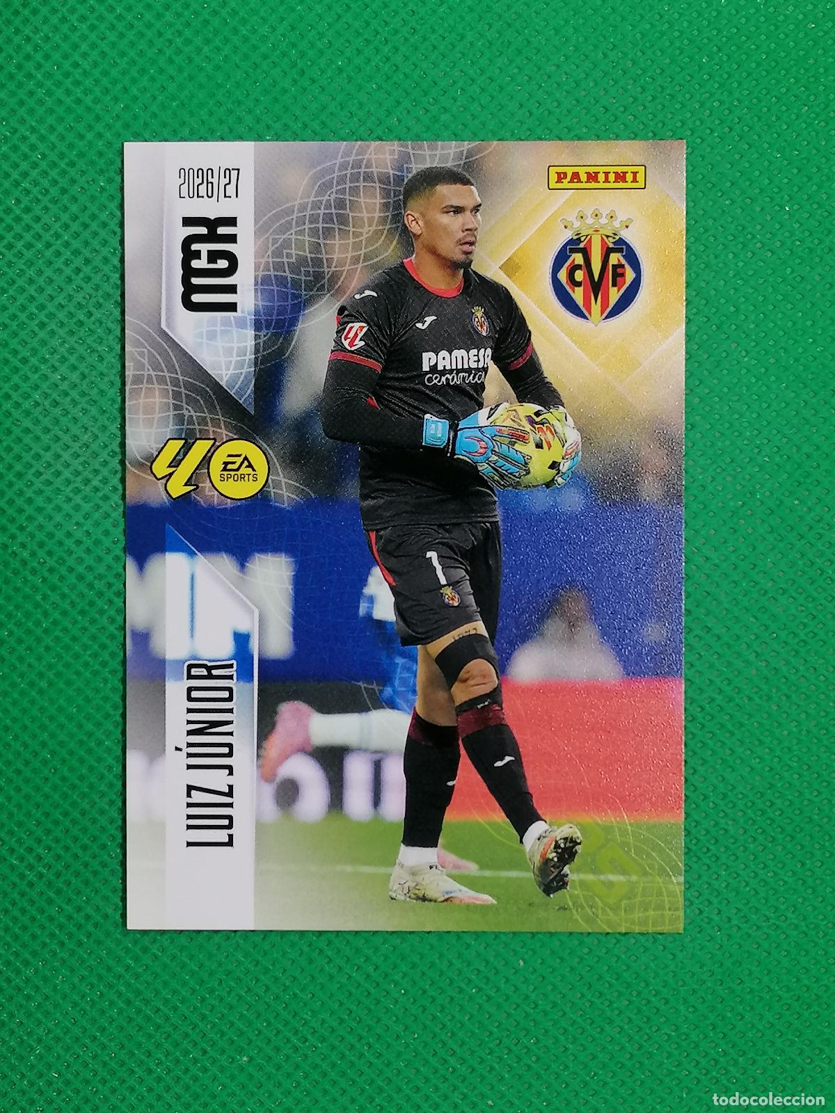Cromos de f&uacute;tbol: 362 LUIZ JUNIOR VILLARREAL ⚽ MEGACRACKS LIGA 2026 2027 26 27 ⚽