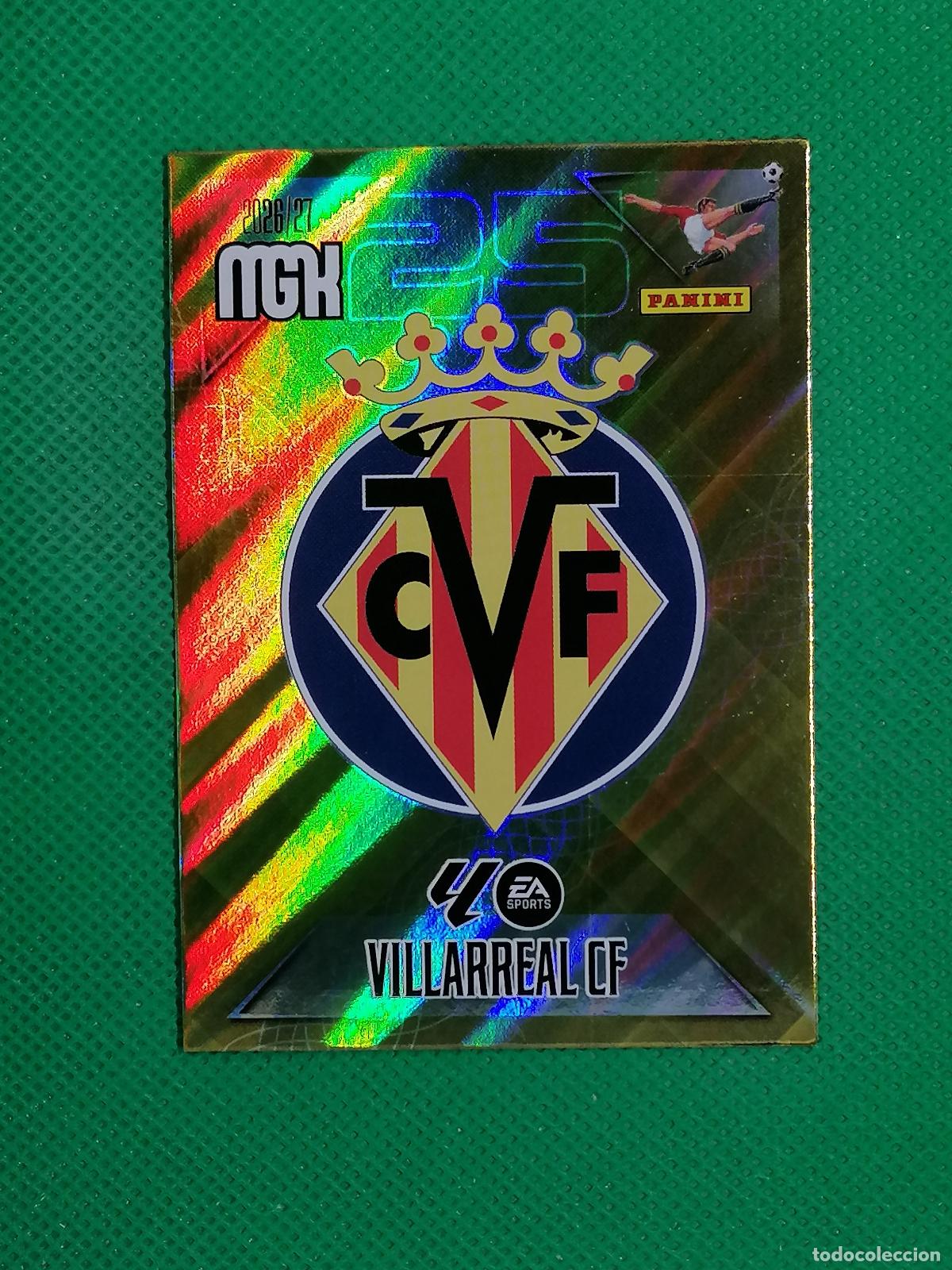 Cartes &agrave; collectionner de Football: 361 ESCUDO VILLARREAL ⚽ MEGACRACKS LIGA 2026 2027 26 27 ⚽