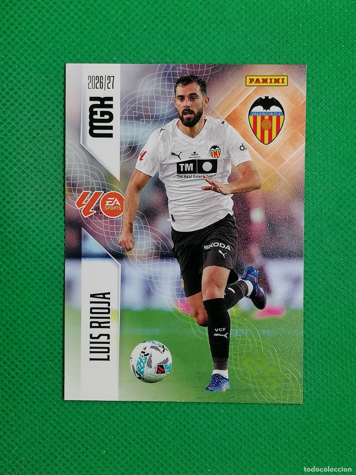 Figurine di Calcio: 355 LUIS RIOJA VALENCIA ⚽ MEGACRACKS LIGA 2026 2027 26 27 ⚽