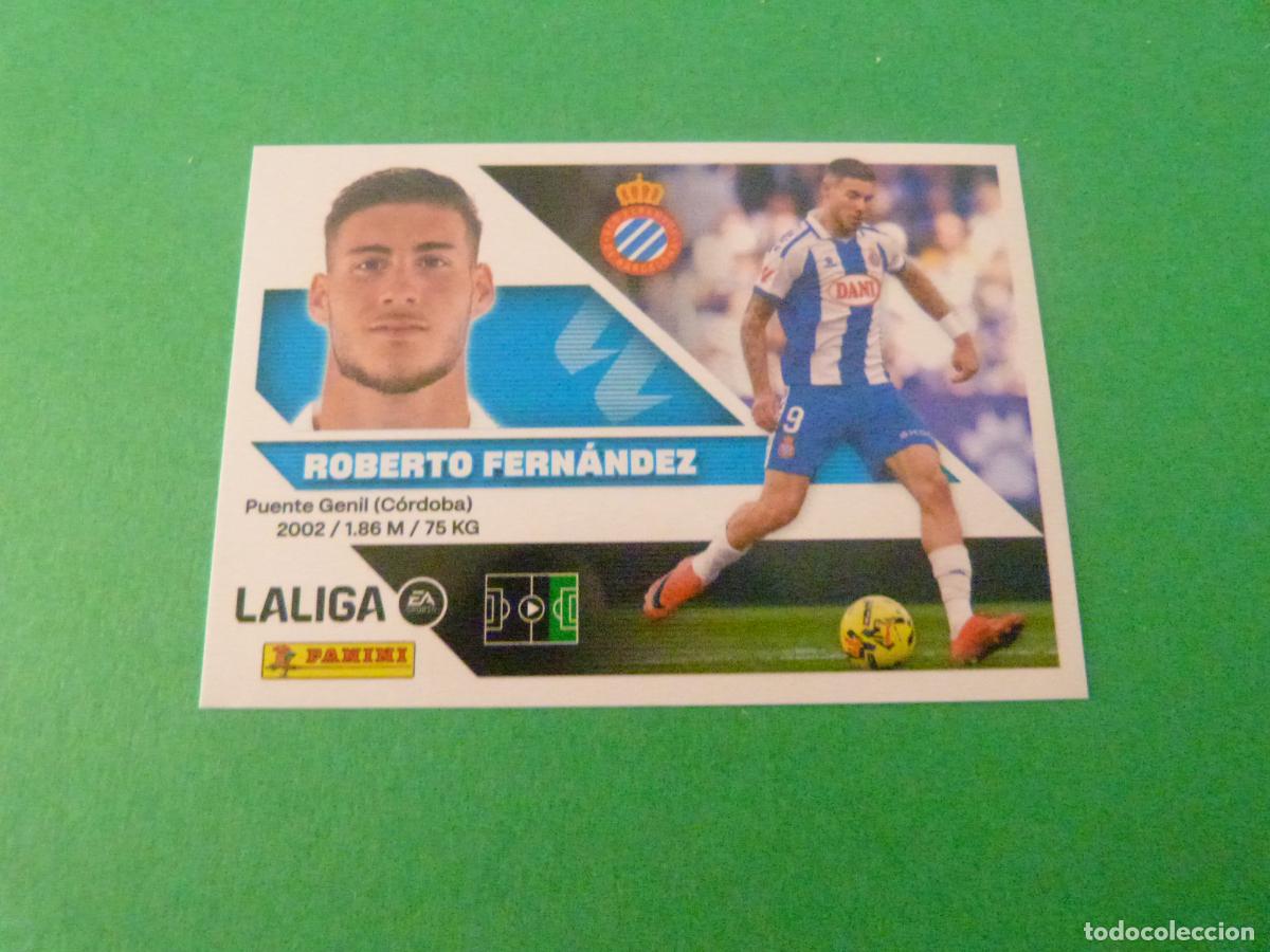 Figurine di Calcio: CROMO FUTBOL ROBERTO R.C.D.ESPA&Ntilde;OL-ESPANYOL SIN PEGAR N&ordm; 20 LIGA ESTE 2026-2027/26-27 PANINI