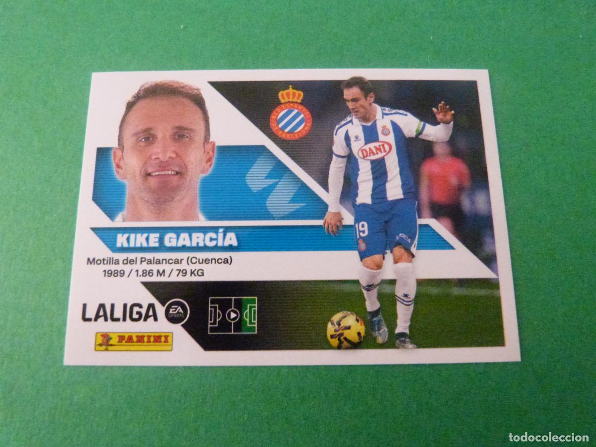 Figurine di Calcio: CROMO FUTBOL KIKE GARCIA R.C.D.ESPA&Ntilde;OL-ESPANYOL SIN PEGAR N&ordm; 19 LIGA ESTE 2026-2027/26-27