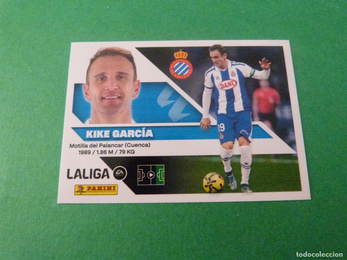 Figurine di Calcio: CROMO FUTBOL KIKE GARCIA R.C.D.ESPA&Ntilde;OL-ESPANYOL SIN PEGAR N&ordm; 19 LIGA ESTE 2026-2027/26-27