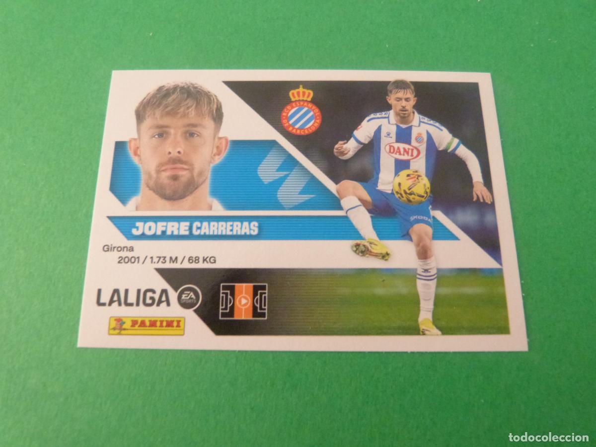 Cromos de f&uacute;tbol: CROMO FUTBOL JOPFRE R.C.D.ESPA&Ntilde;OL-ESPANYOL SIN PEGAR N&ordm; 14 LIGA ESTE 2026-2027/26-27