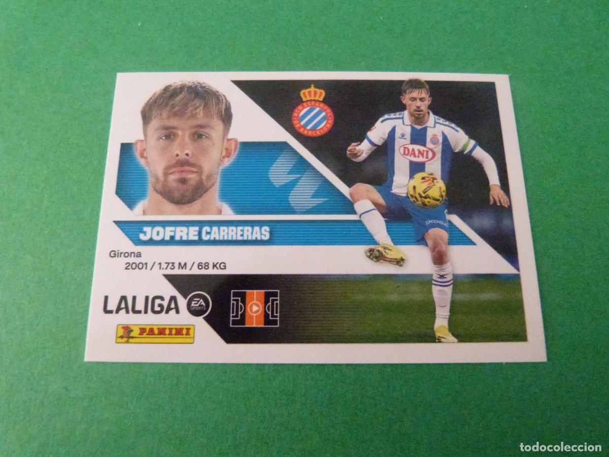 Cromos de f&uacute;tbol: CROMO FUTBOL JOPFRE R.C.D.ESPA&Ntilde;OL-ESPANYOL SIN PEGAR N&ordm; 14 LIGA ESTE 2026-2027/26-27