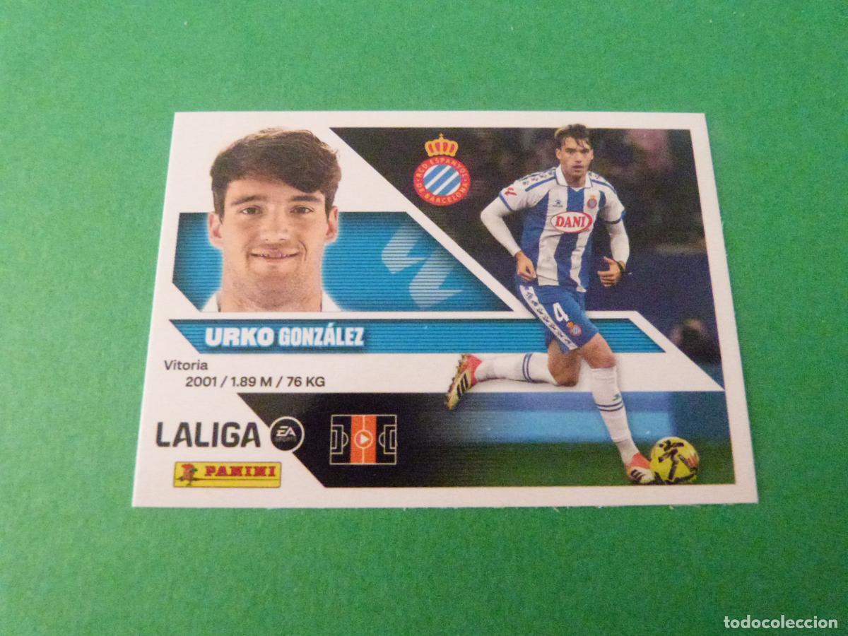 Cromos de f&uacute;tbol: CROMO FUTBOL URKO R.C.D.ESPA&Ntilde;OL-ESPANYOL SIN PEGAR N&ordm; 12 LIGA ESTE 2026-2027/26-27