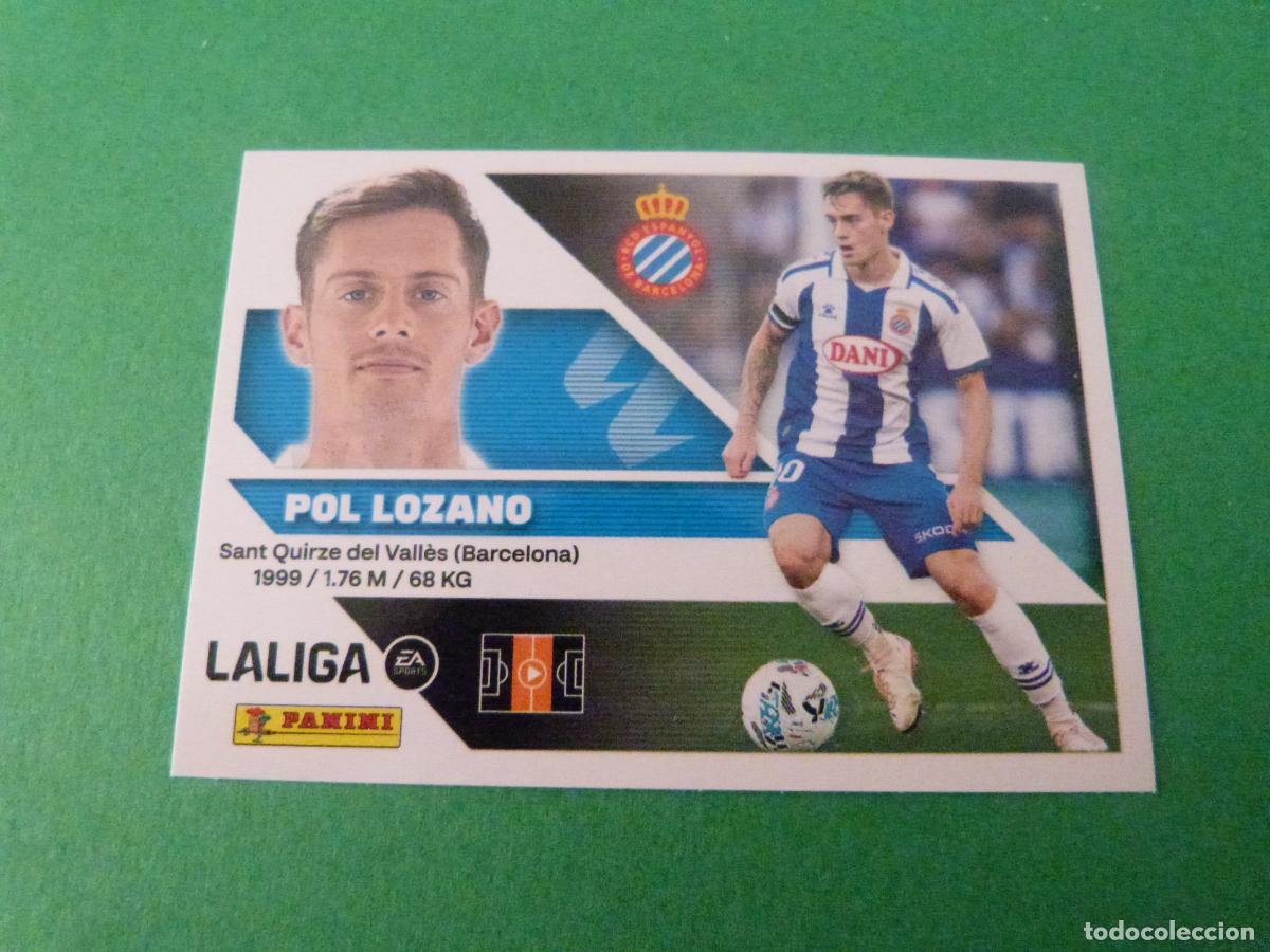 Cromos de f&uacute;tbol: CROMO FUTBOL POL LOZANO R.C.D.ESPA&Ntilde;OL-ESPANYOL SIN PEGAR N&ordm; 11 LIGA ESTE 2026-2027/26-27