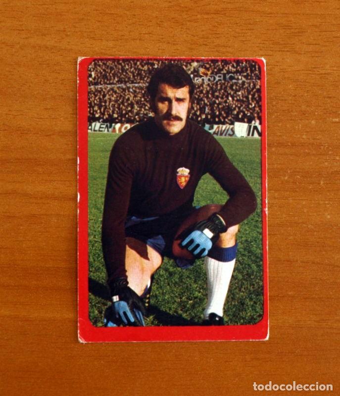 Cromos de f&uacute;tbol: Zaragoza - 334 Junquera - Ruiz Romero 1977-1978, 77-78 - Nunca pegado