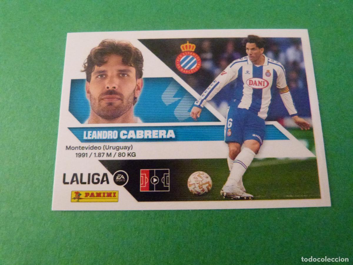 Cromos de f&uacute;tbol: CROMO FUTBOL CABRERA R.C.D.ESPA&Ntilde;OL-ESPANYOL SIN PEGAR N&ordm; 8 LIGA ESTE 2026-2027/26-27
