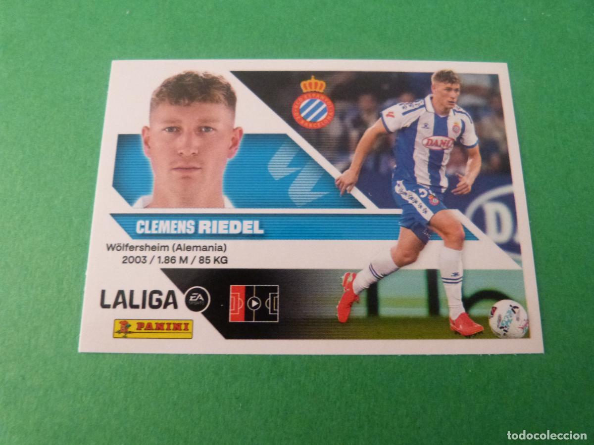 Cartes &agrave; collectionner de Football: CROMO FUTBOL RIEDEL R.C.D.ESPA&Ntilde;OL-ESPANYOL SIN PEGAR N&ordm; 7 LIGA ESTE 2026-2027/26-27
