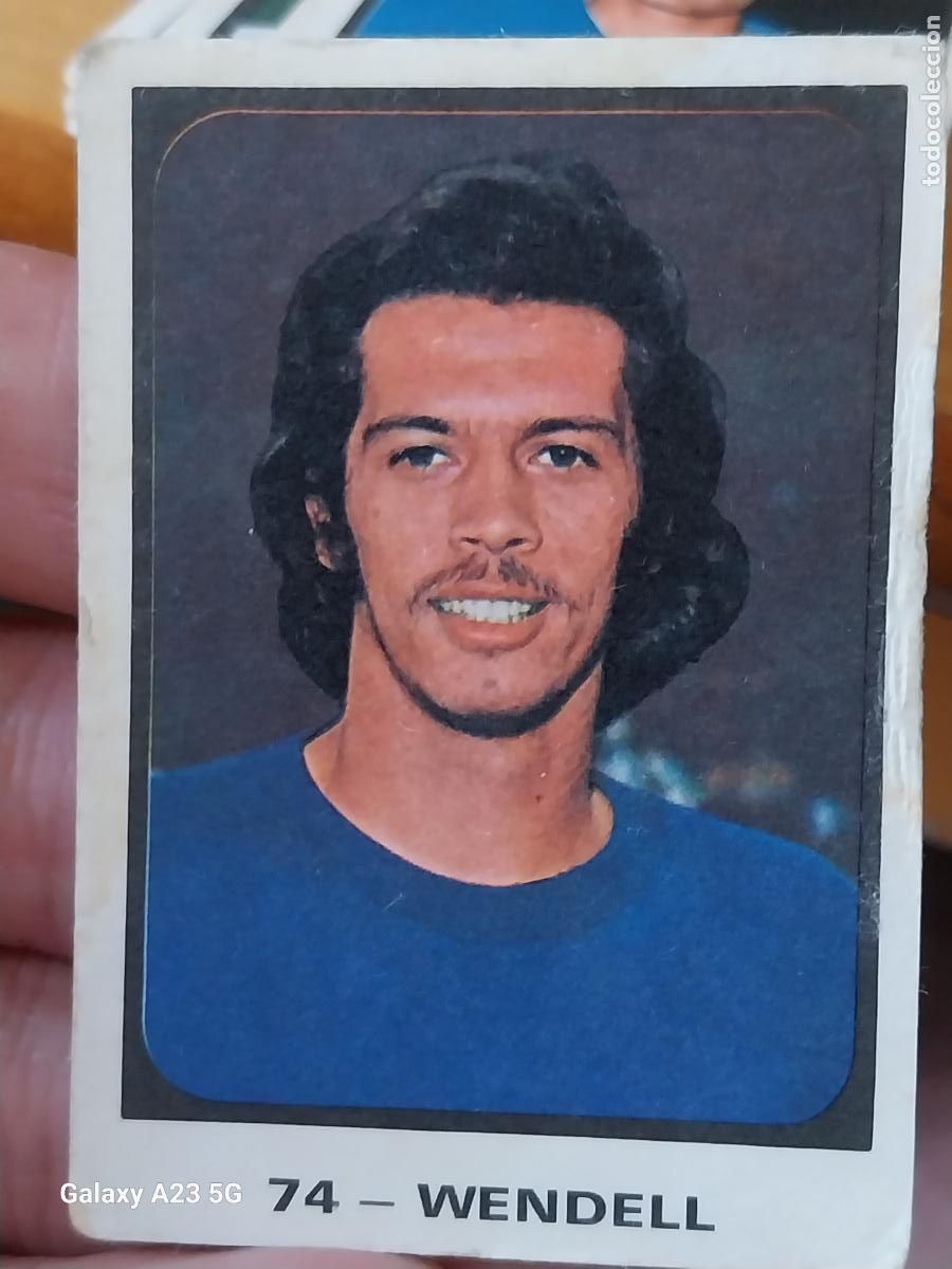 Football Stickers: WENDELL RUIZ ROMERO CROMO BRASIL 74 ** CAMPEONATOS MUNDIALES MUNICH 74 NUNCA PEGADO