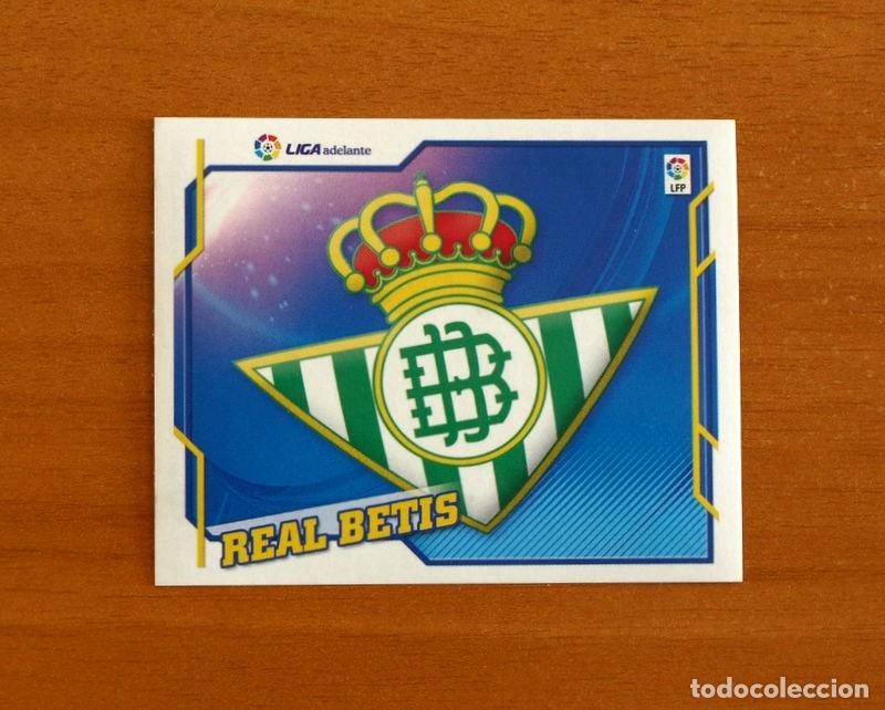 Football Stickers: Real Betis - Escudo - Letra U - Liga 2010-2011, 10-11 - Ediciones Este - Nunca pegado