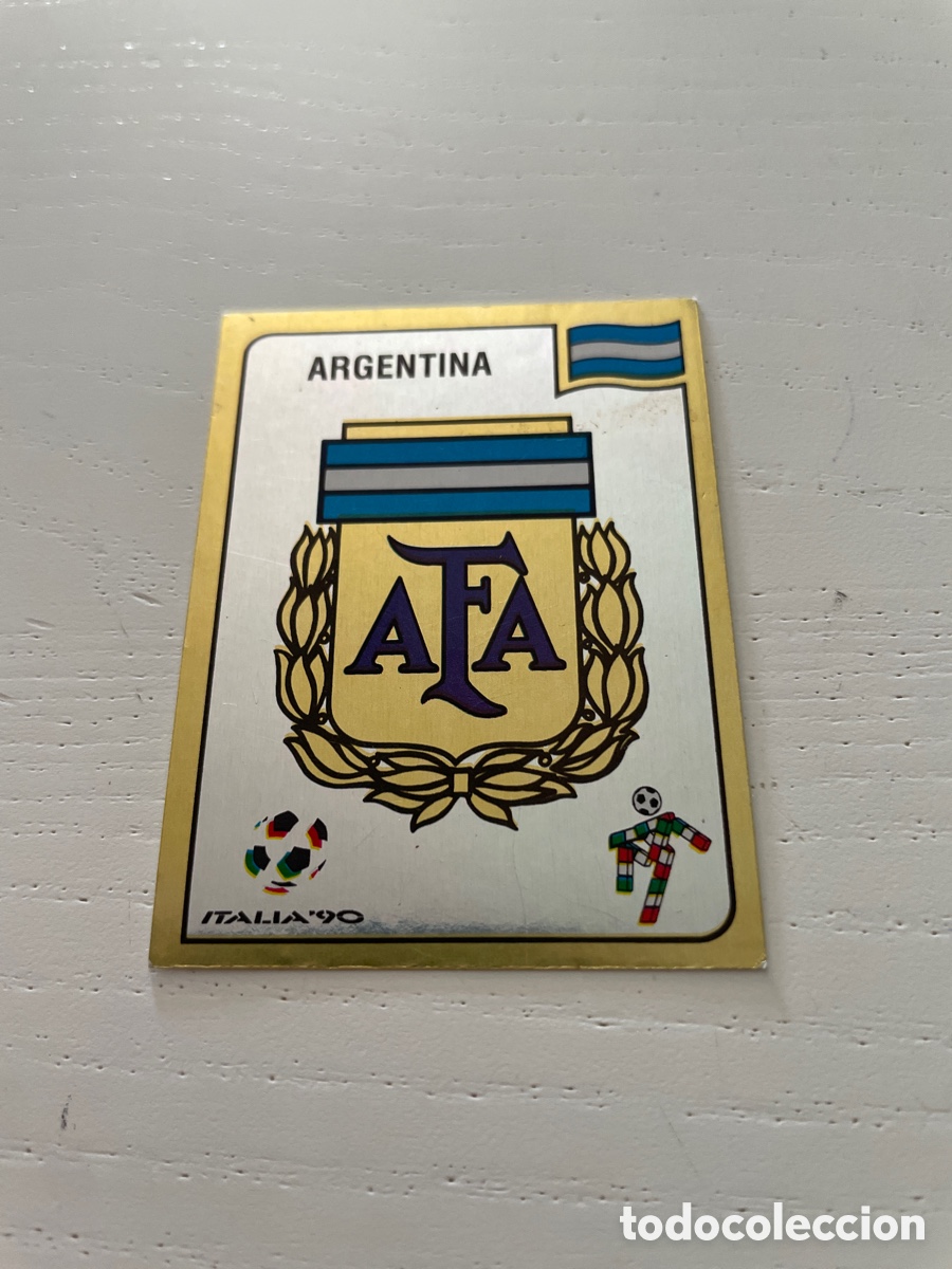 Cromos de f&uacute;tbol: ITALIA 90 cromo 114 ARGENTINA sin pegar Panini