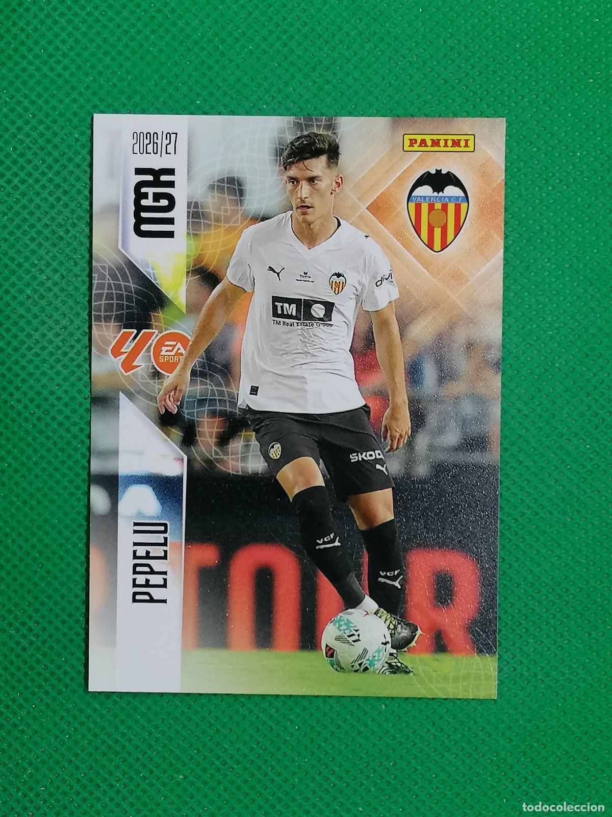 Cartes &agrave; collectionner de Football: 352 PEPELU VALENCIA ⚽ MEGACRACKS LIGA 2026 2027 26 27 ⚽