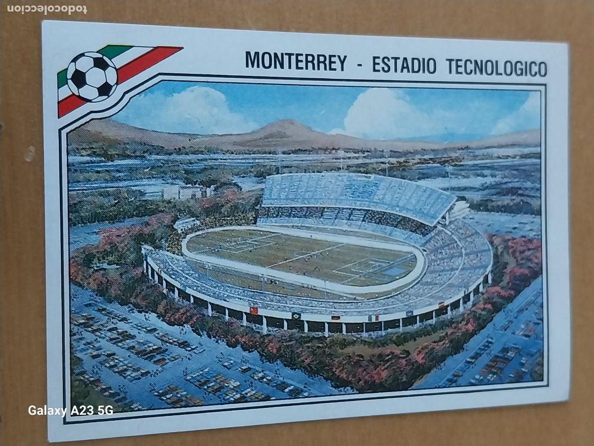 Cartes &agrave; collectionner de Football: MEXICO 86 PANINI CROMO 29 ESTADIO TECNOLOGICO MONTERREY SIN PEGAR NUNCA ORIGINAL