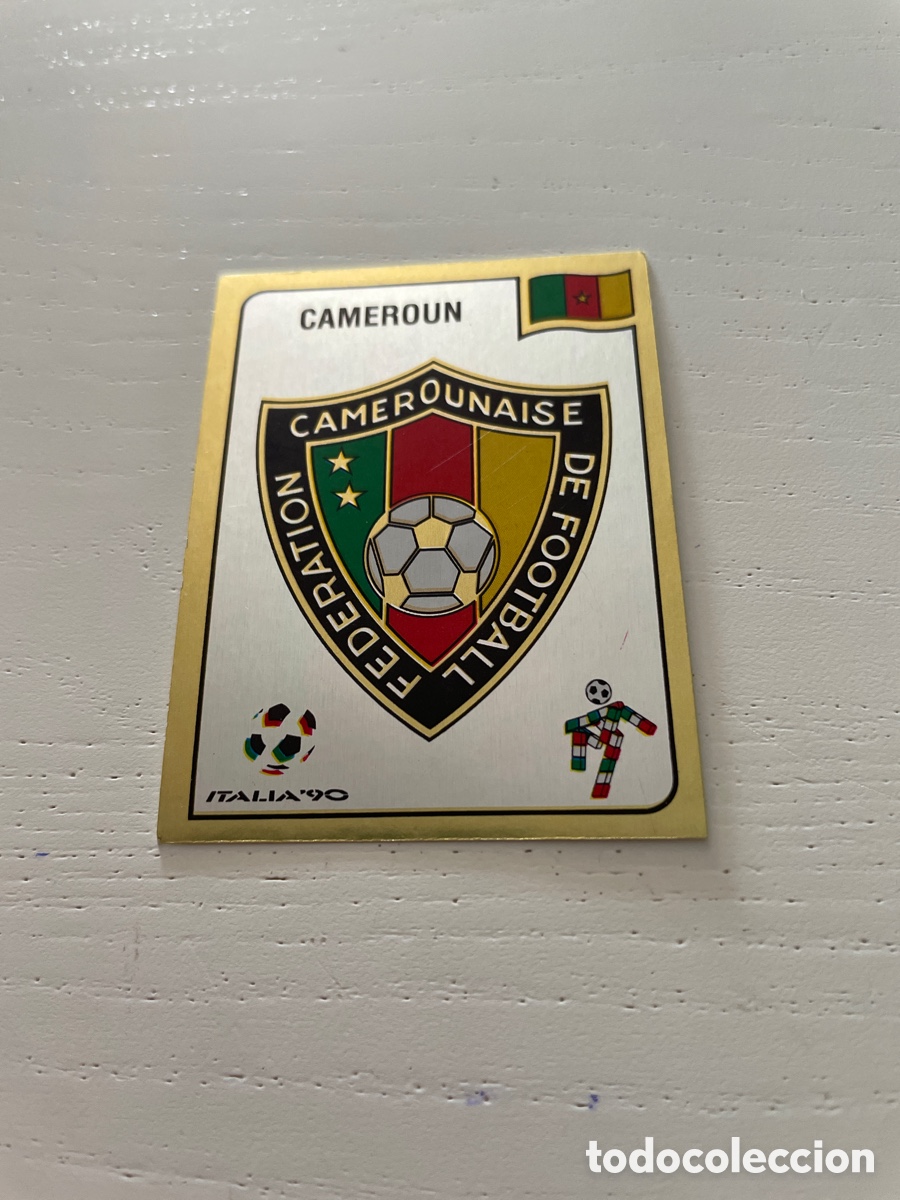 Cartes &agrave; collectionner de Football: ITALIA 90 cromo 171 CAMERUN-CAMEROUN sin pegar Panini