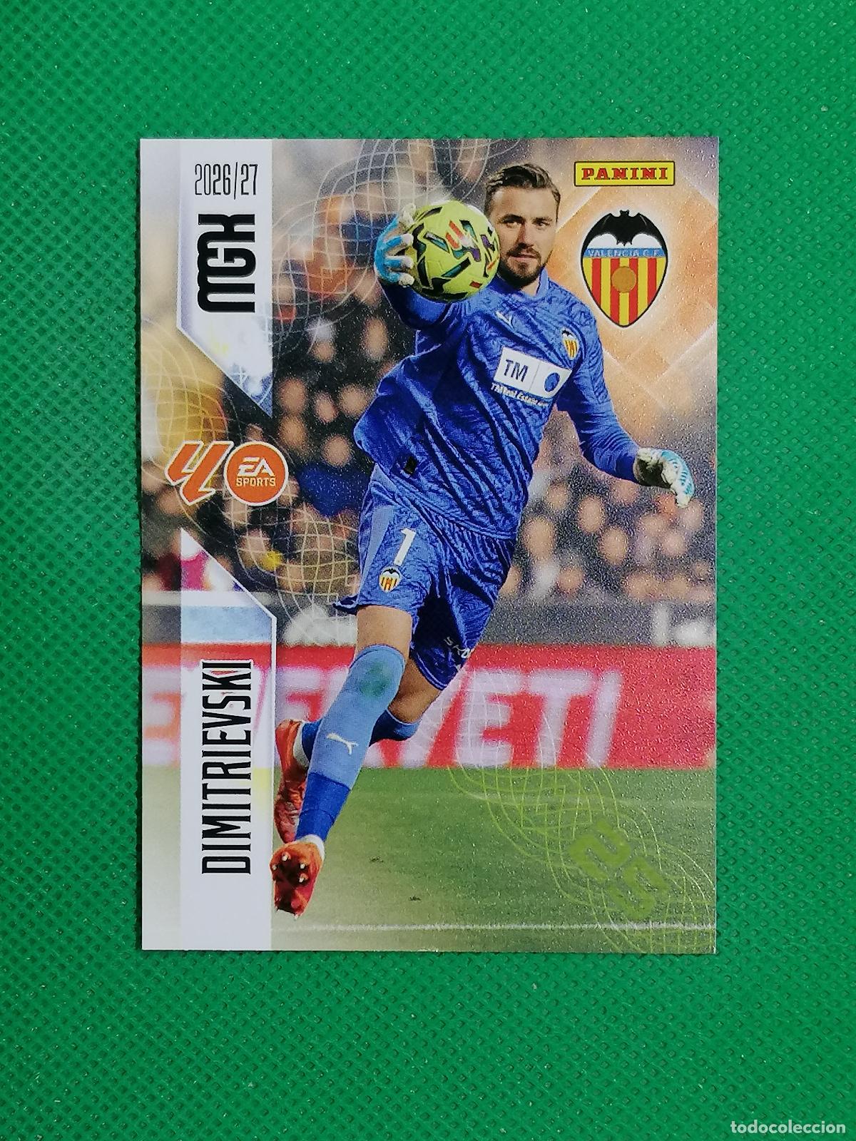 Cromos de Futebol: 344 DIMITRIEVSKI VALENCIA ⚽ MEGACRACKS LIGA 2026 2027 26 27 ⚽