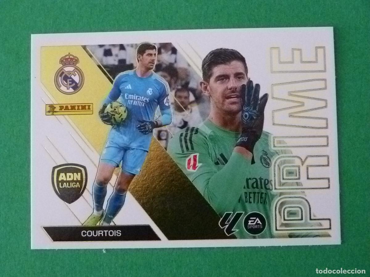 Cromos de Futebol: CROMO FUTBOL COURTOIS REAL MADRID C.F. SIN PEGAR N&ordm; 3 ADN PRIME LIGA ESTE 2026-2027/26-27