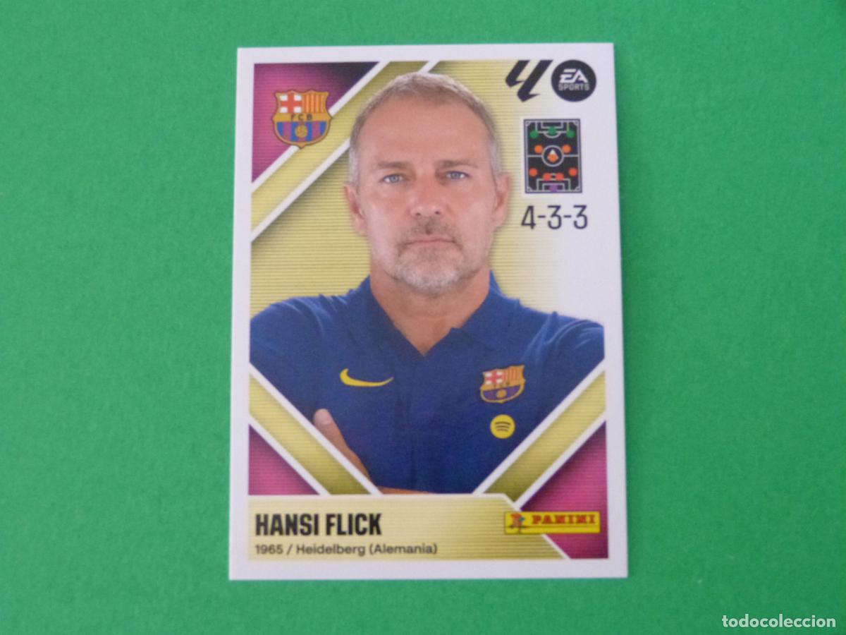 Cromos de Futebol: CROMO FUTBOL HANSI FLICK F.C. BARCELONA SIN PEGAR N&ordm; 2 LIGA ESTE 2026-2027/26-27