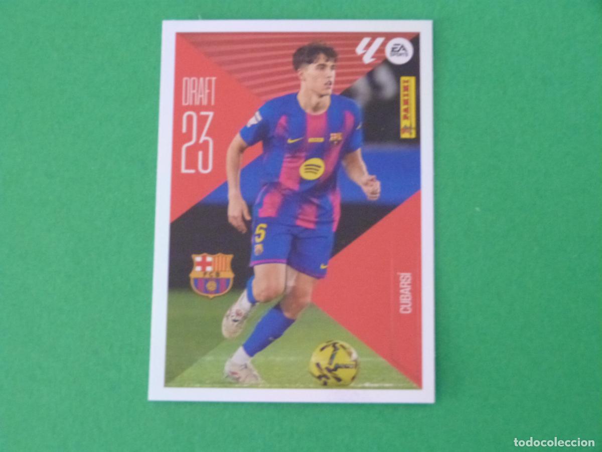 Cromos de Futebol: CROMO FUTBOL CUBARSI F.C. BARCELONA SIN PEGAR N&ordm; 6 DRAFT 23 LIGA ESTE 2026-2027/26-27