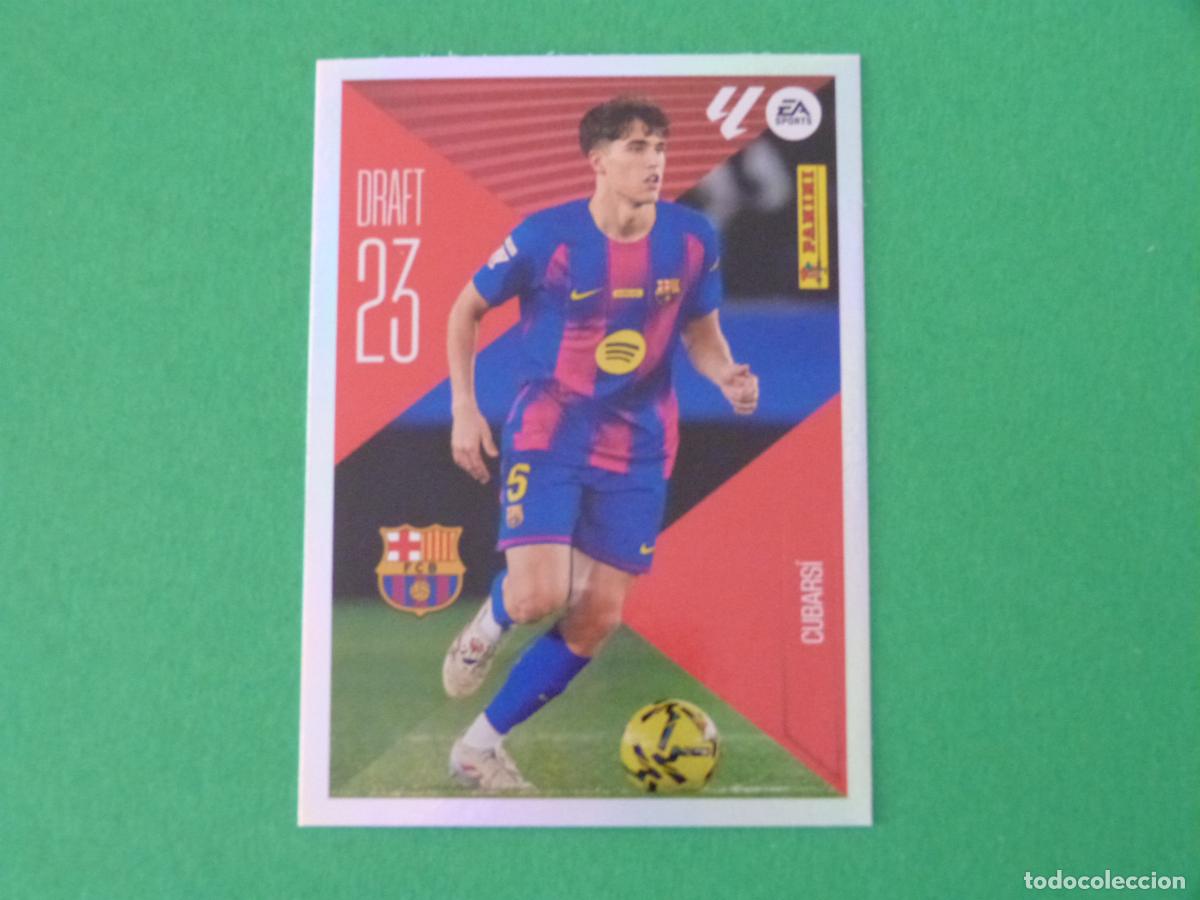 Cromos de Futebol: CROMO FUTBOL CUBARSI F.C. BARCELONA SIN PEGAR N&ordm; 6 DRAFT 23 LIGA ESTE 2026-2027/26-27