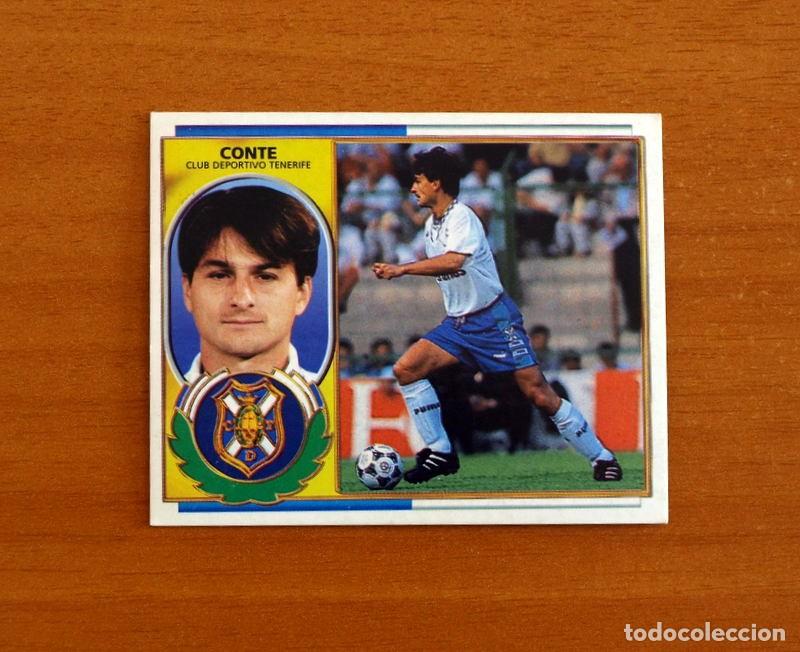 Cromos de f&uacute;tbol: Tenerife - Conte - COLOCA - Ediciones Este Liga 1996-1997, 96-97 - Nunca Pegado