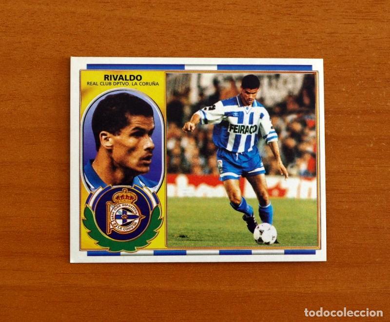 Cromos de Futebol: Deportivo de la Coru&ntilde;a -Rivaldo -Coloca -Rookie - Ediciones Este Liga 1996-1997, 96-97 -Nunca Pegado