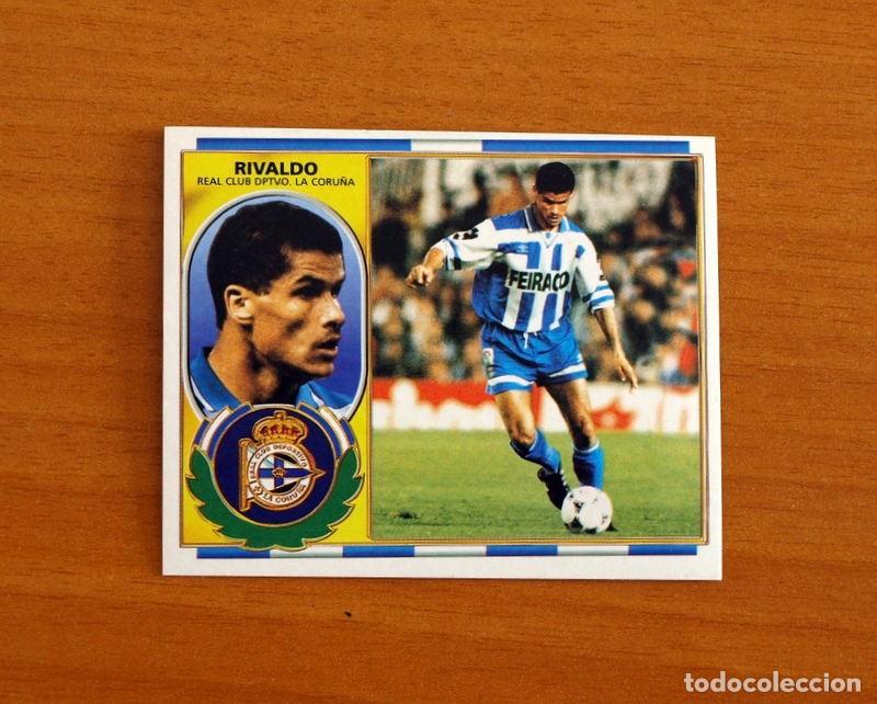 Cromos de f&uacute;tbol: Deportivo de la Coru&ntilde;a -Rivaldo -Coloca -Rookie - Ediciones Este Liga 1996-1997, 96-97 -Nunca Pegado