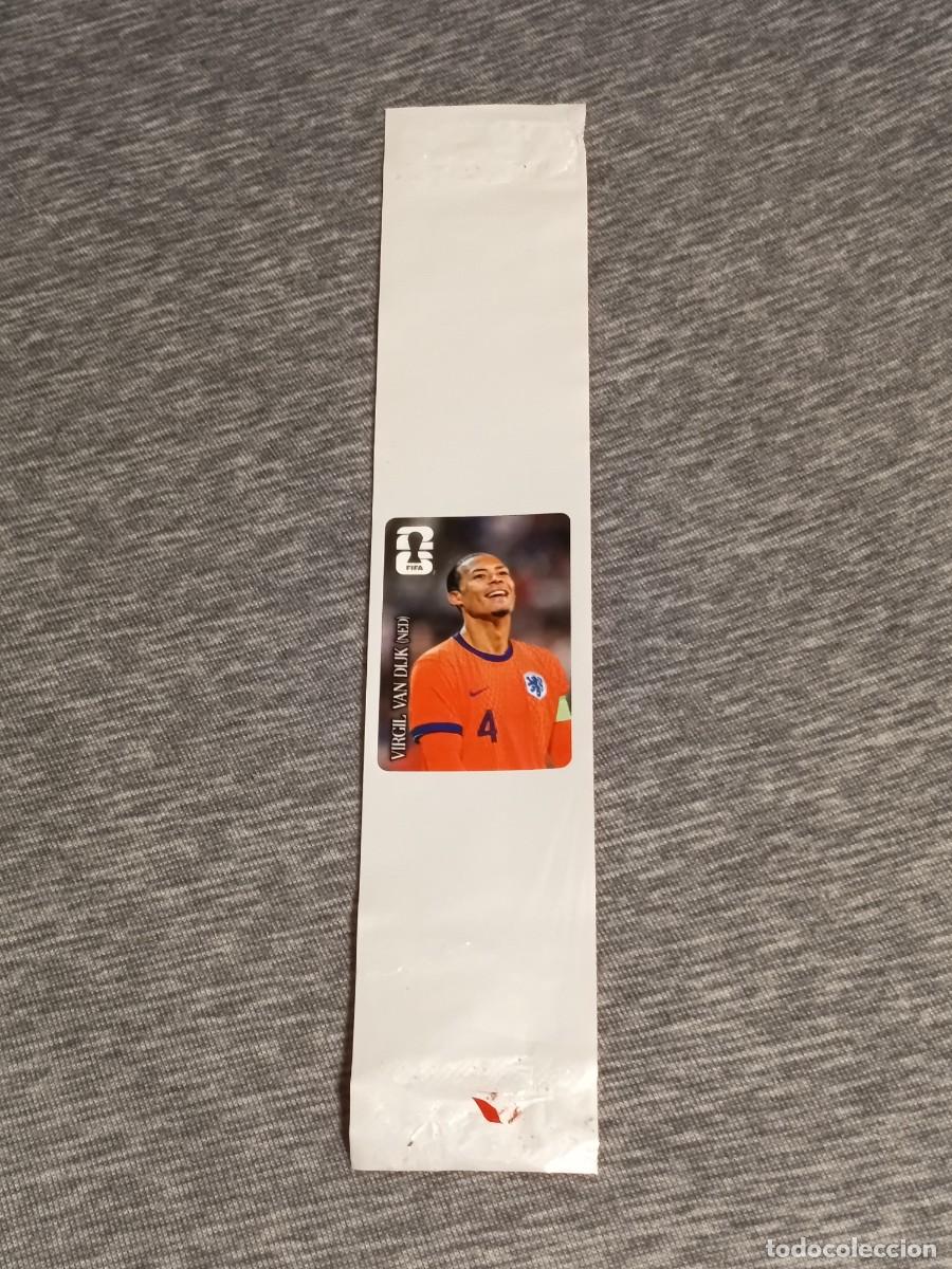 Cromos de f&uacute;tbol: VIRGIL VAN DIJK STICKER PROMOCI&Oacute;N COCA COLA MUNDIAL 2026 PANINI FIFA WORLD CUP NUEVO