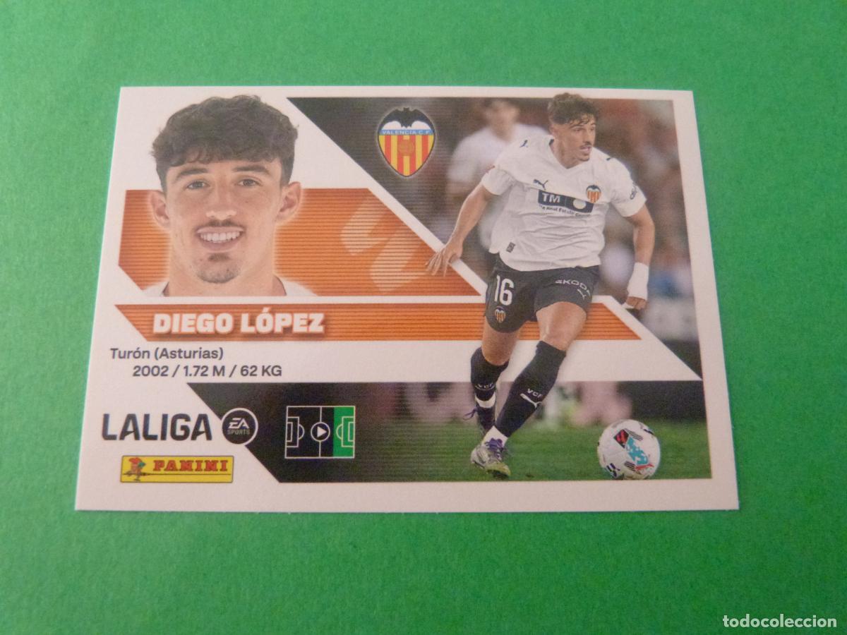 Football Stickers: CROMO FUTBOL DIEGO LOPEZ VALENCIA C.F. SIN PEGAR N&ordm; 18 LIGA ESTE 2026-2027/26-27