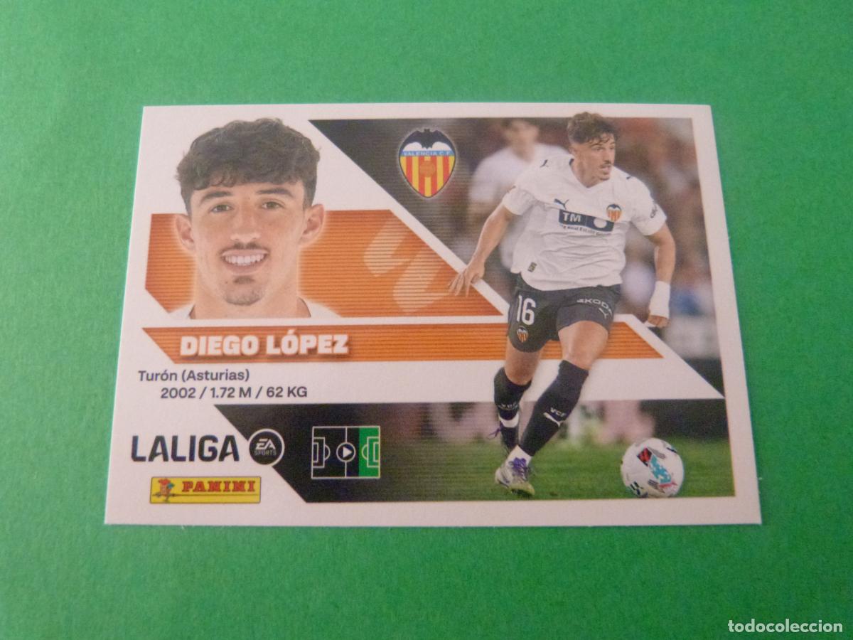 Football Stickers: CROMO FUTBOL DIEGO LOPEZ VALENCIA C.F. SIN PEGAR N&ordm; 18 LIGA ESTE 2026-2027/26-27
