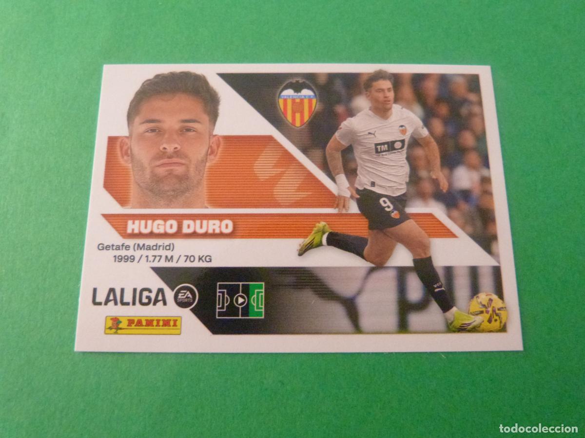 Figurine di Calcio: CROMO FUTBOL HUGO DURO VALENCIA C.F. SIN PEGAR N&ordm; 17 LIGA ESTE 2026-2027/26-27