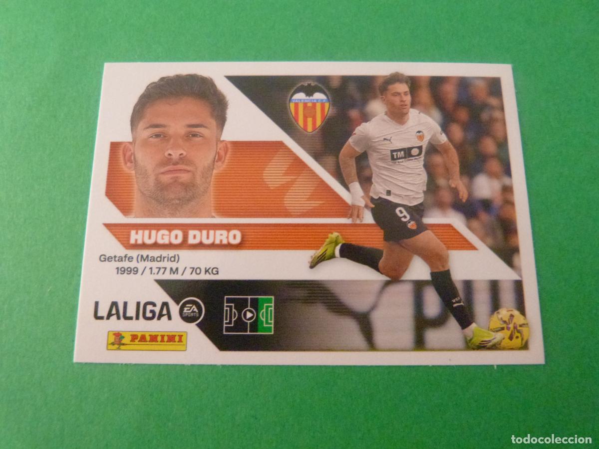 Figurine di Calcio: CROMO FUTBOL HUGO DURO VALENCIA C.F. SIN PEGAR N&ordm; 17 LIGA ESTE 2026-2027/26-27