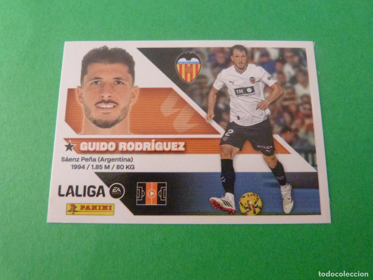Fu&szlig;ball-Sticker: CROMO FUTBOL GUIDO RODRIGUEZ VALENCIA C.F. SIN PEGAR N&ordm; 12 LIGA ESTE 2026-2027/26-27
