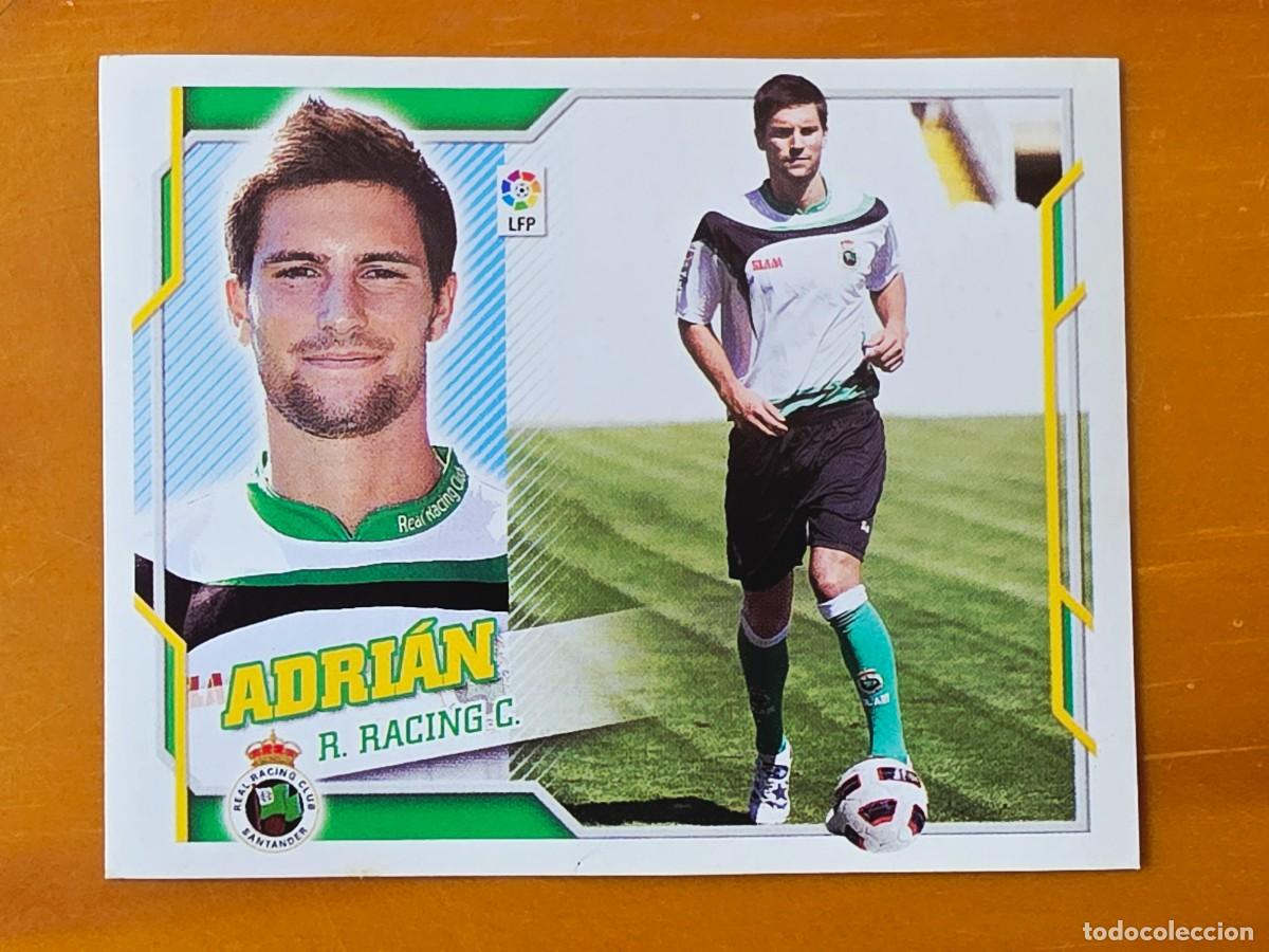 Fu&szlig;ball-Sticker: 13 B Adri&aacute;n Gonz&aacute;lez, Racing de Santander, Coloca, Panini Ediciones Liga Este 2010 2011 10 11