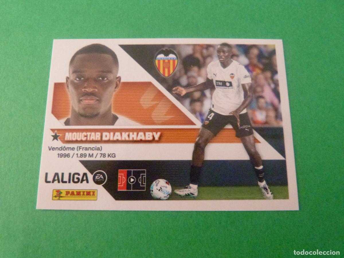 Figurine di Calcio: CROMO FUTBOL DIAKHABY VALENCIA C.F. SIN PEGAR N&ordm; 8 B LIGA ESTE 2026-2027/26-27
