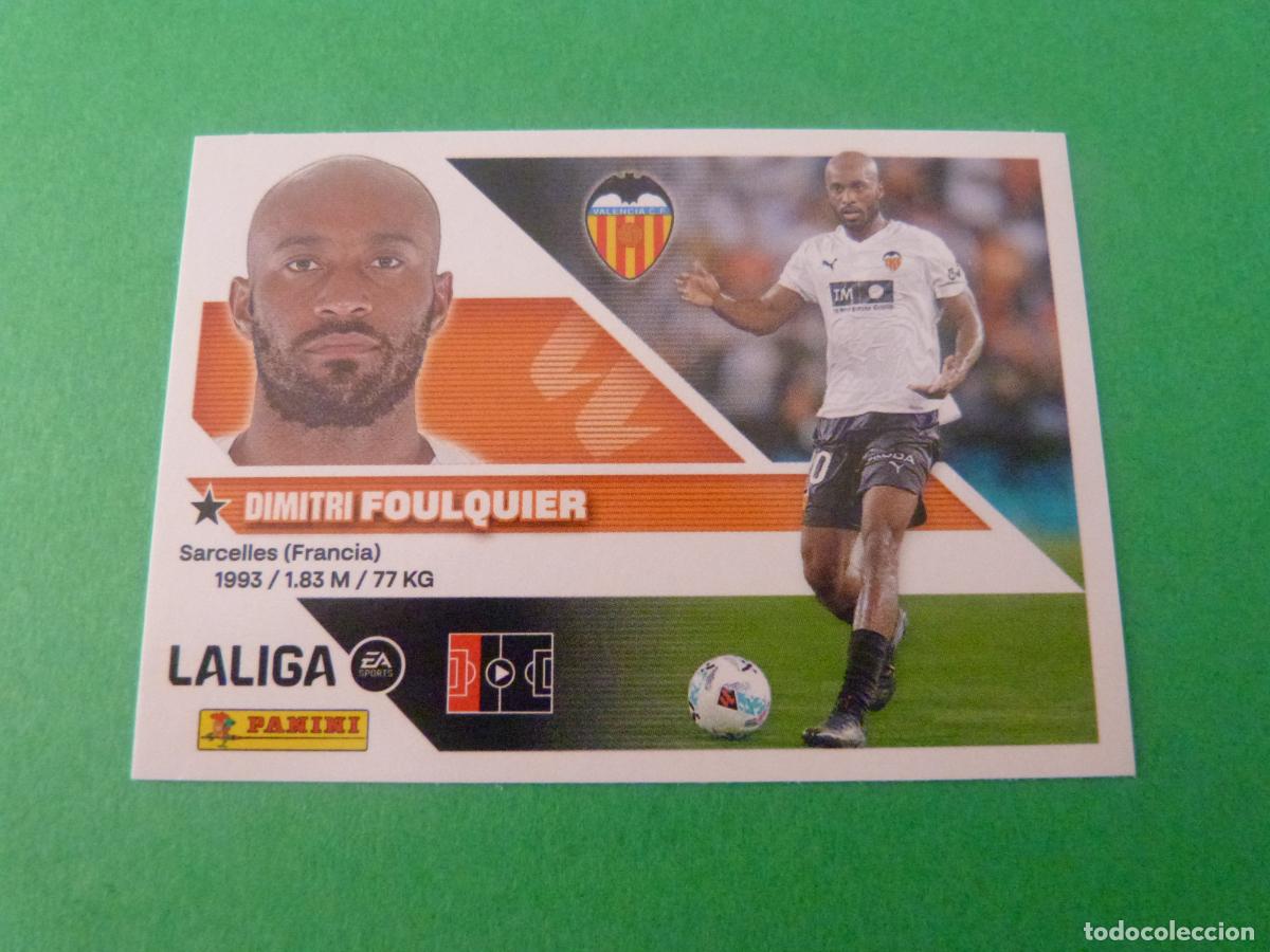 Football Stickers: CROMO FUTBOL FOULQUIER VALENCIA C.F. SIN PEGAR N&ordm; 5 LIGA ESTE 2026-2027/26-27