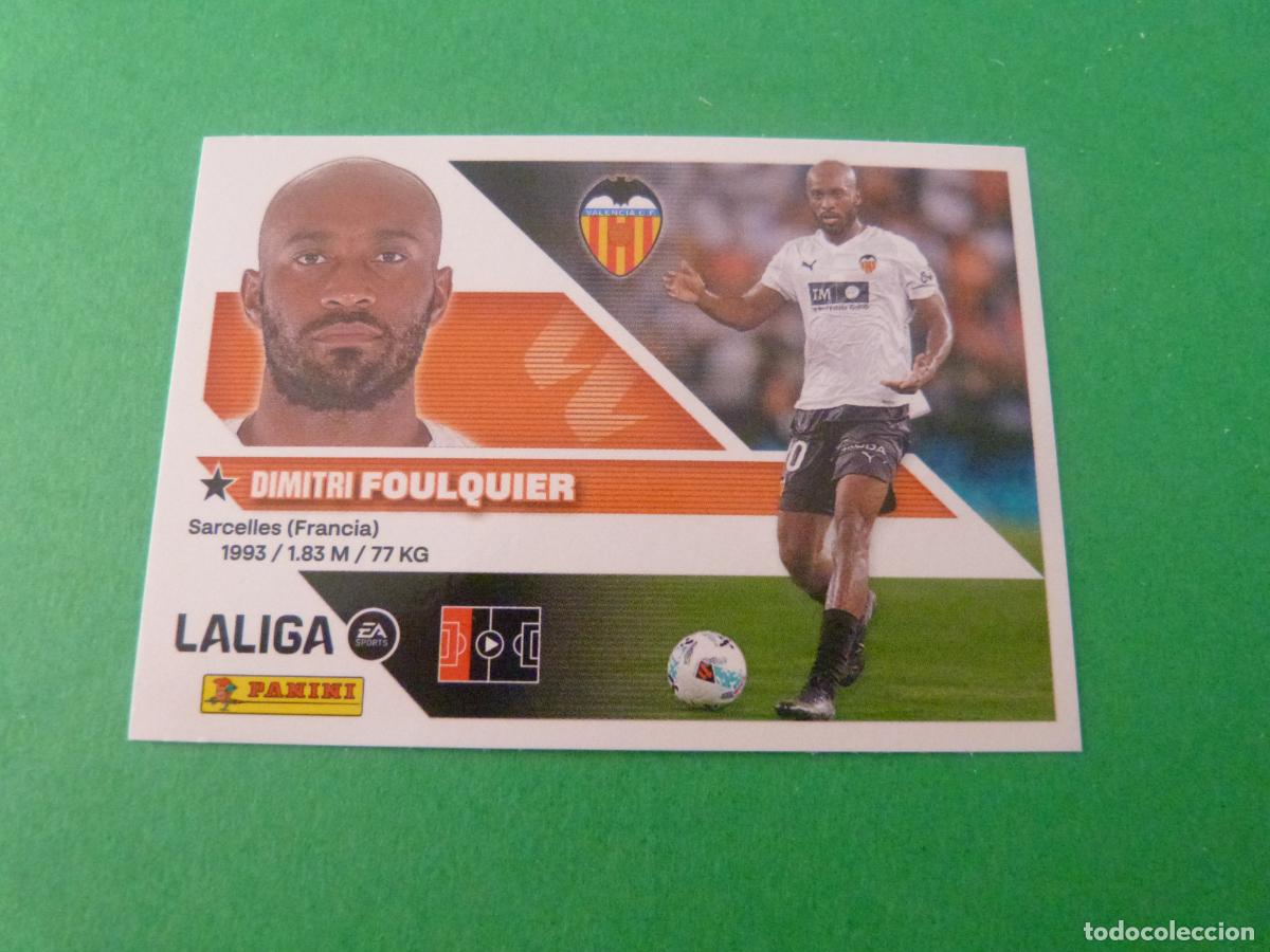 Football Stickers: CROMO FUTBOL FOULQUIER VALENCIA C.F. SIN PEGAR N&ordm; 5 LIGA ESTE 2026-2027/26-27