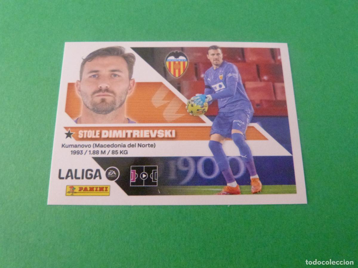 Fu&szlig;ball-Sticker: CROMO FUTBOL DIMITRIEVSKI VALENCIA C.F. SIN PEGAR N&ordm; 3 LIGA ESTE 2026-2027/26-27