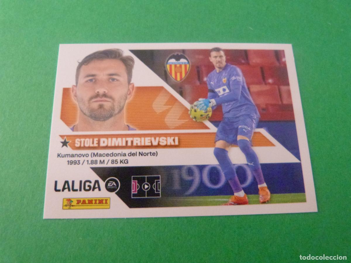 Fu&szlig;ball-Sticker: CROMO FUTBOL DIMITRIEVSKI VALENCIA C.F. SIN PEGAR N&ordm; 3 LIGA ESTE 2026-2027/26-27