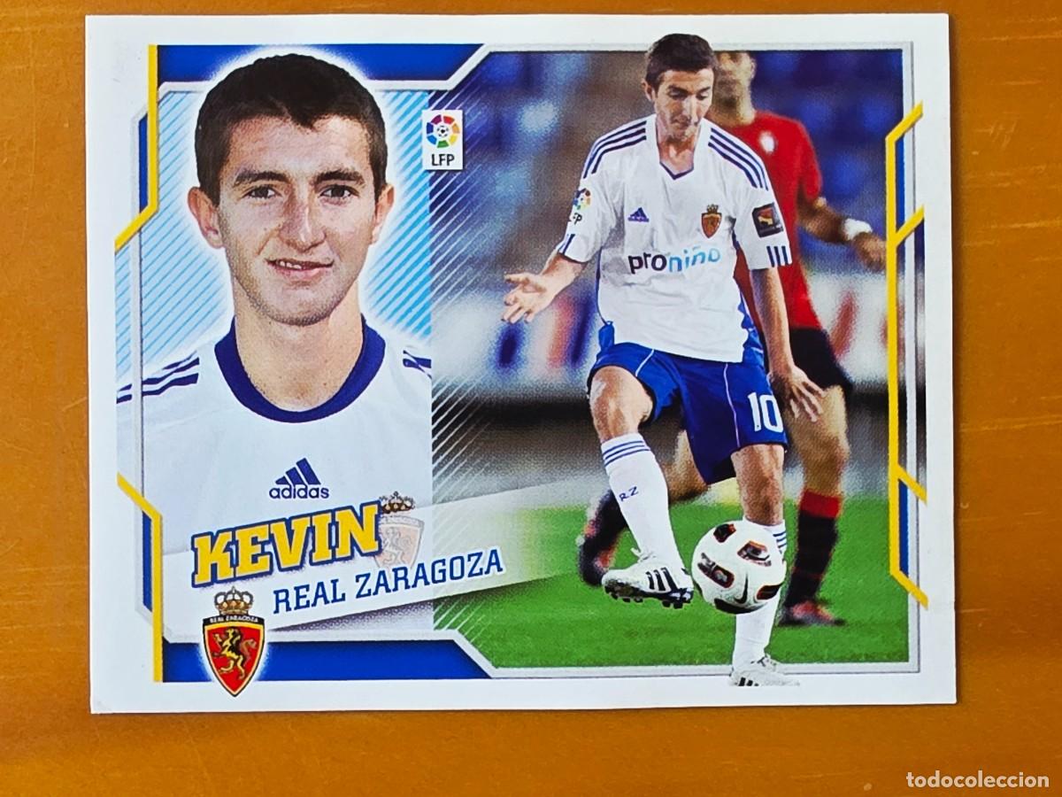 Cromos de f&uacute;tbol: 7 B Kevin Lacruz, Real Zaragoza, Coloca, Panini Ediciones Liga Este 2010 2011 10 11