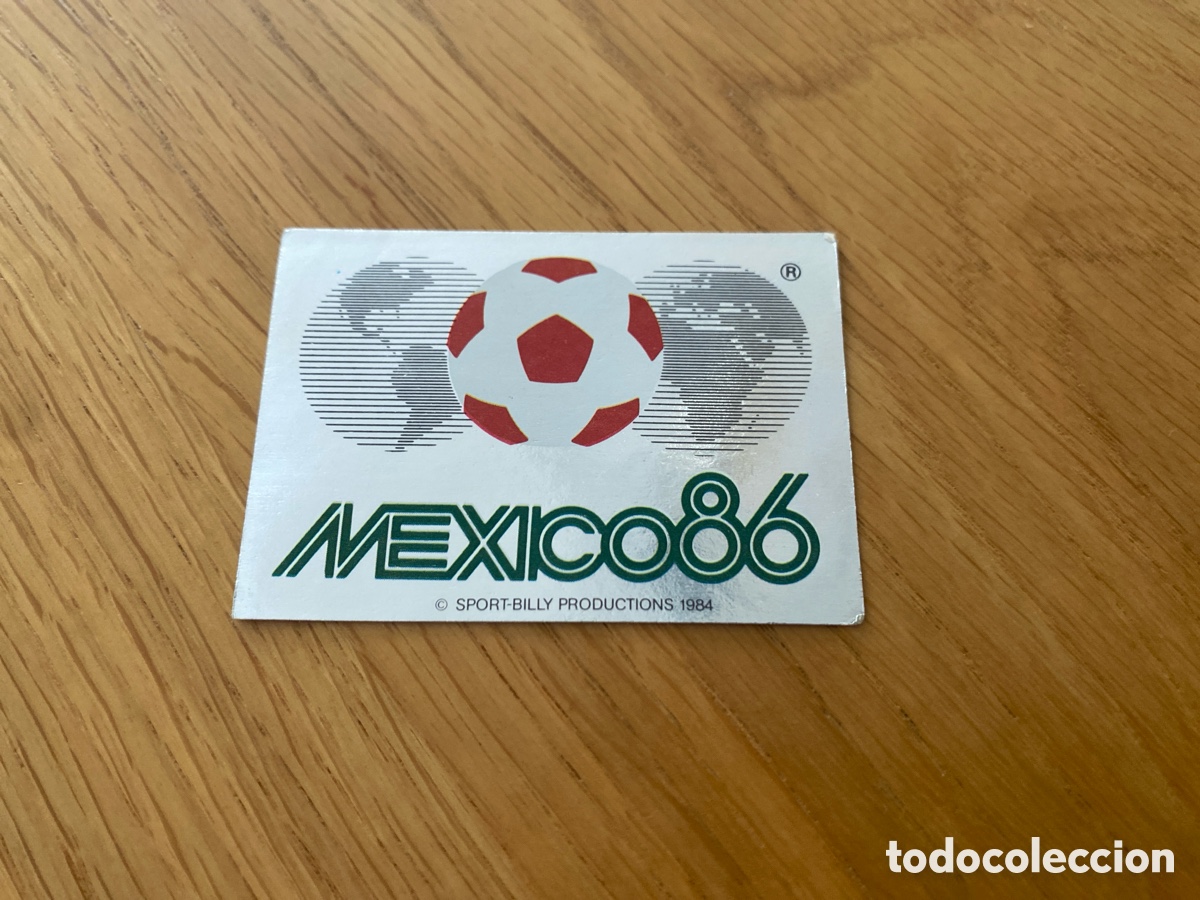 Figurine di Calcio: Cromo panini mundial Mexico 86 n&uacute;mero 2 logo - Sticker album world cup 1986