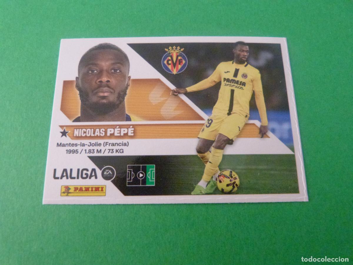 Fu&szlig;ball-Sticker: CROMO FUTBOL PEPE VILLARREAL C.F. SIN PEGAR N&ordm; 18 LIGA ESTE 2026-2027/26-27