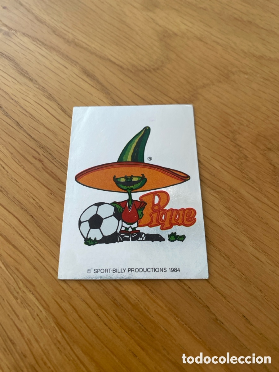 Fu&szlig;ball-Sticker: Cromo panini mundial Mexico 86 n&uacute;mero 3 Pique mascota - Stickers album world cup 1986