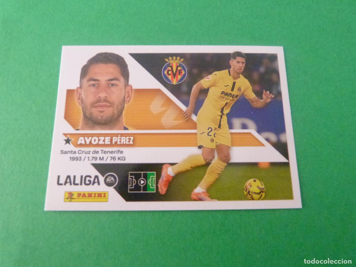 Fu&szlig;ball-Sticker: CROMO FUTBOL AYOZE VILLARREAL C.F. SIN PEGAR N&ordm; 17 LIGA ESTE 2026-2027/26-27