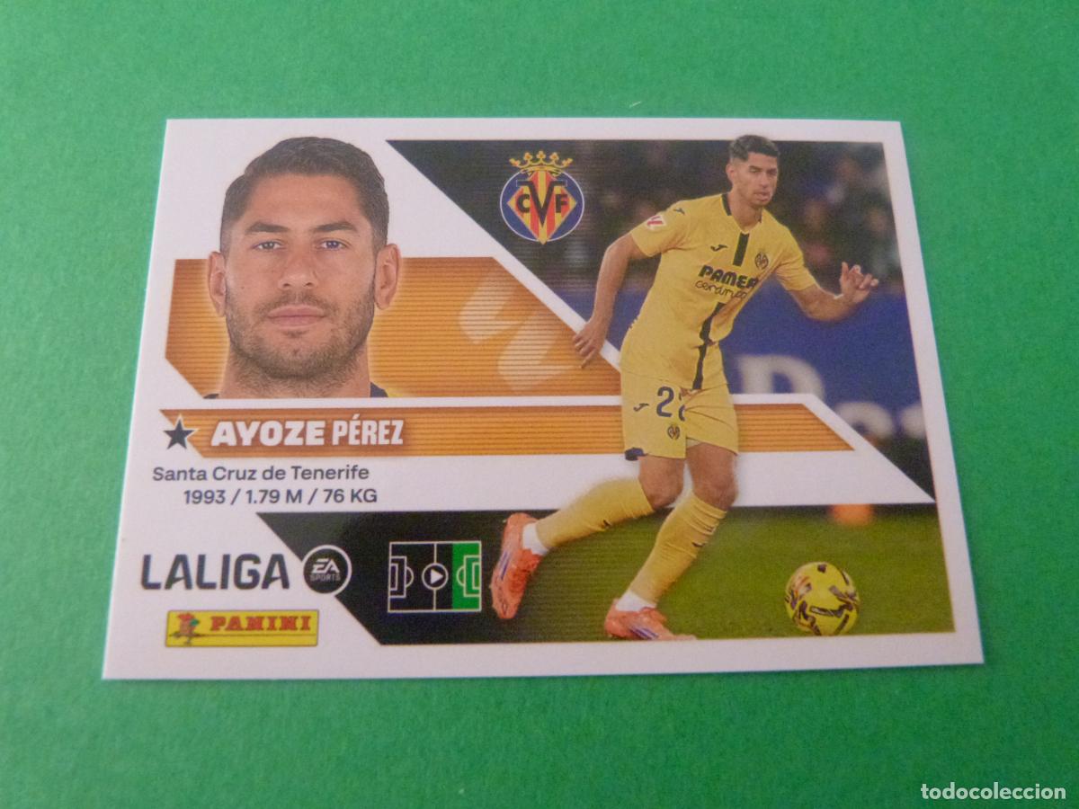 Fu&szlig;ball-Sticker: CROMO FUTBOL AYOZE VILLARREAL C.F. SIN PEGAR N&ordm; 17 LIGA ESTE 2026-2027/26-27